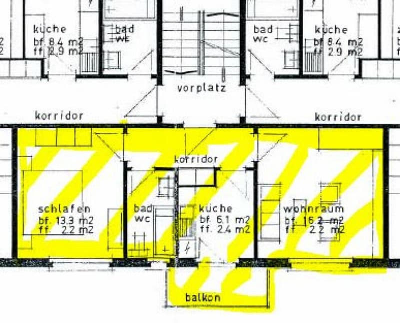 Bel appartement 2 pièces en zone résidentielle centrale recherché ? (10)