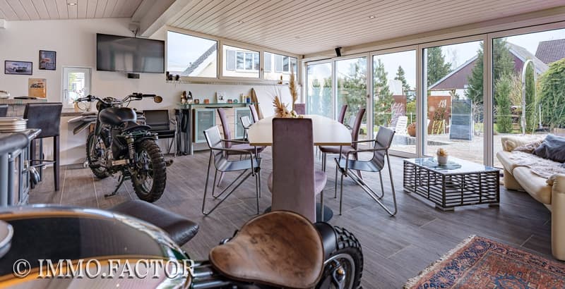 Enchanting ensemble of chalet, bungalow, studio building & shed (16)
