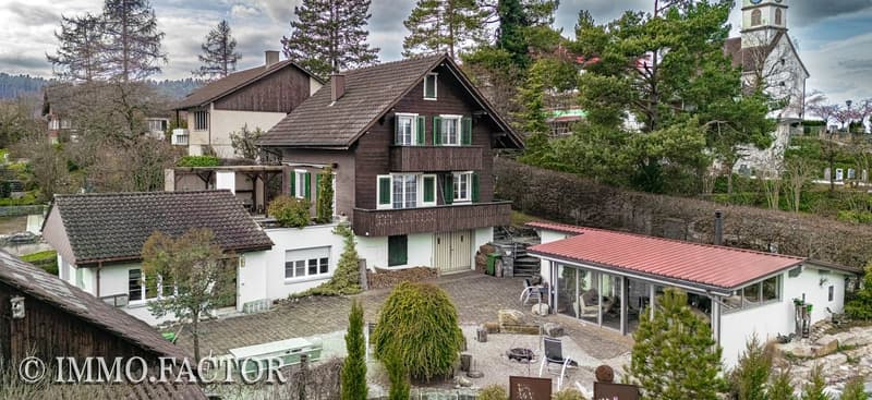 Enchanting ensemble of chalet, bungalow, studio building & shed (1)