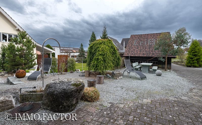 Enchanting ensemble of chalet, bungalow, studio building & shed (21)