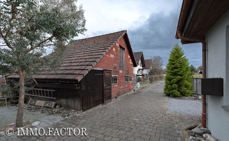 Enchanting ensemble of chalet, bungalow, studio building & shed (19)