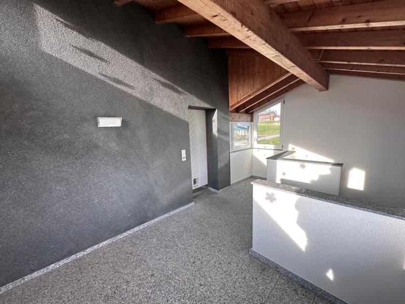 Wohnungseingang gedeckt
