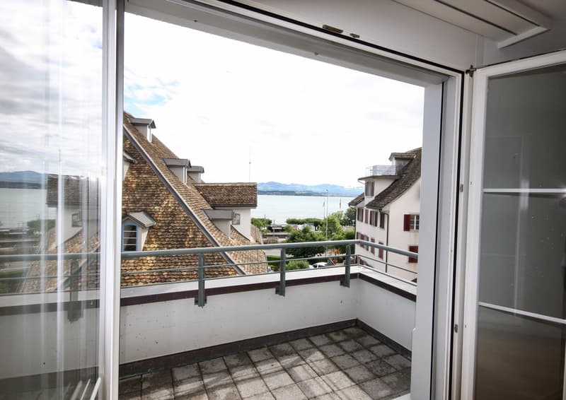 Kleiner Balkon mit Seesicht