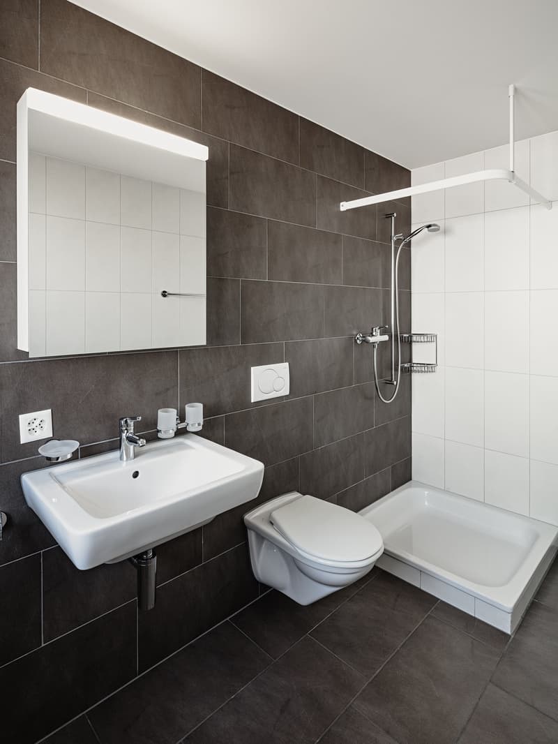Musterwohnung sep. Dusche / WC