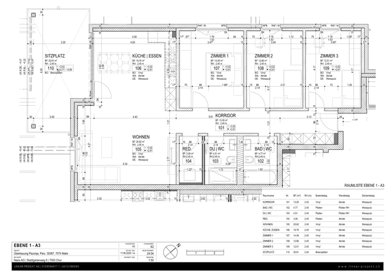 Moderne 4.5 Zimmer Terrassenwohnung (Erstwohnsitz) (4)