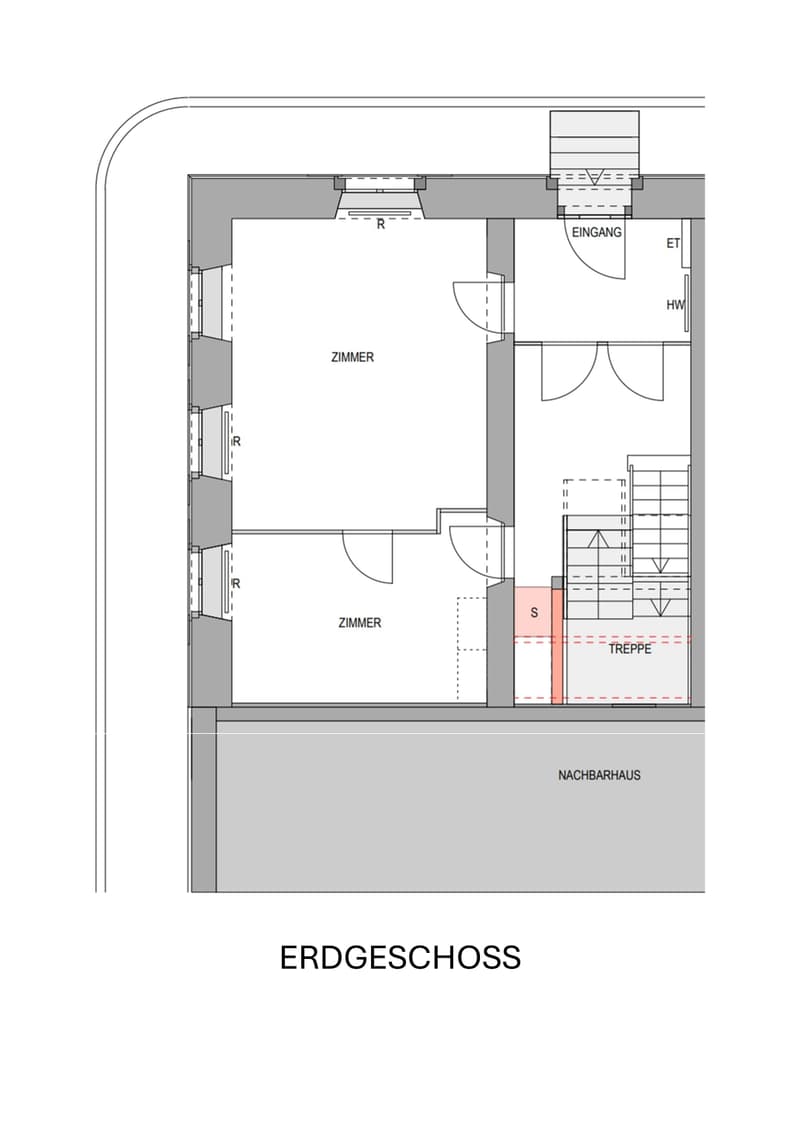 Charming 5.5-room row house in a quiet yet central location in Ennenda (4)