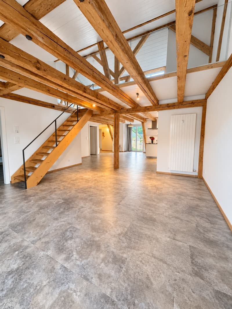 Charmante 3-Zimmer-Dachwohnung mit Bergblick in Glarus (2)