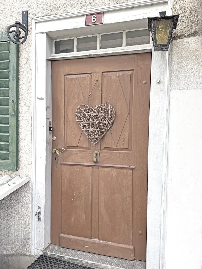 Charming lover's object, with 6½ rooms, a lot of wood and warmth, with an agricultural parcel on the Thur (2)