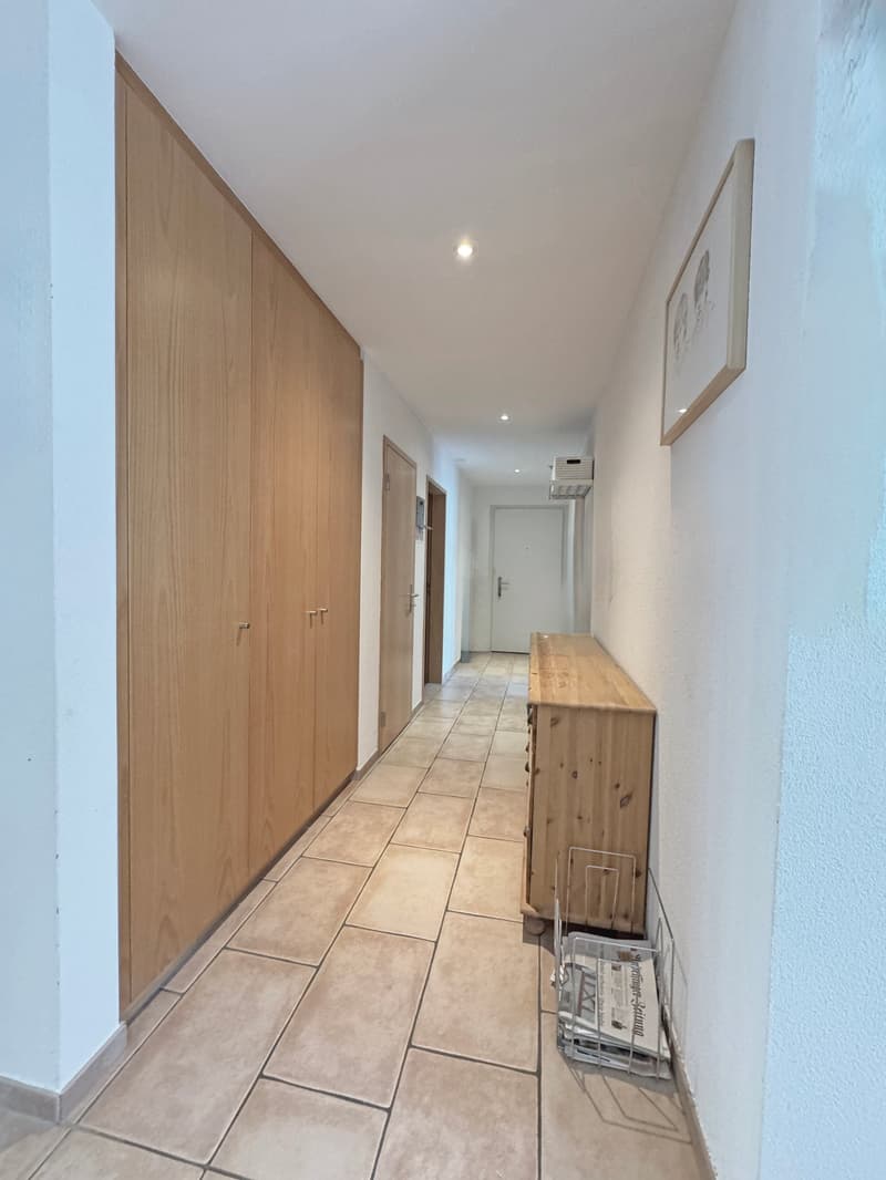 Appartement en propriété attrayant, 4½ pièces au rez-de-chaussée, avec espace vert privé et place de parking en sous-sol (5)