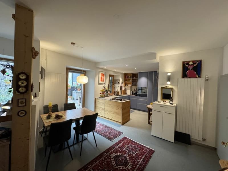 Kleines Refugium - 2 Zi-Wohnung mitten im Dorf (4)