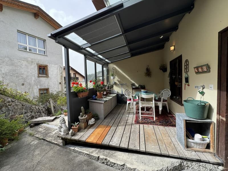 Kleines Refugium - 2 Zi-Wohnung mitten im Dorf (2)