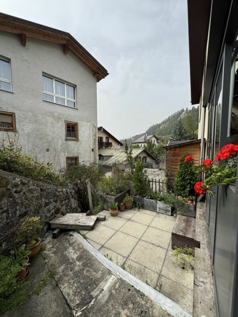 Kleines Refugium - 2 Zi-Wohnung mitten im Dorf (5)