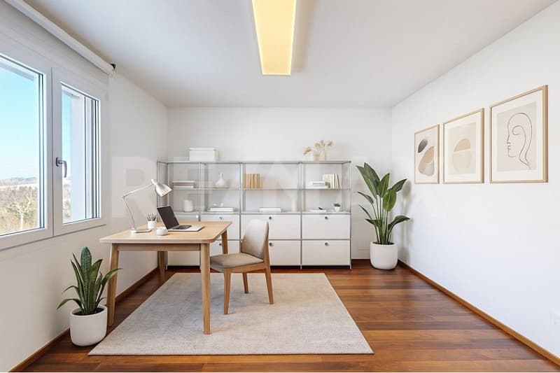 Appartement attique 5,5 pièces avec terrasse ensoleillée - près de St. Gallen, loin de la vie quotidienne (4)