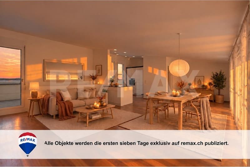 5.5-Zimmer Attikawohnung mit Sonnenterrasse - nahe St. Gallen, fern vom Alltag (1)
