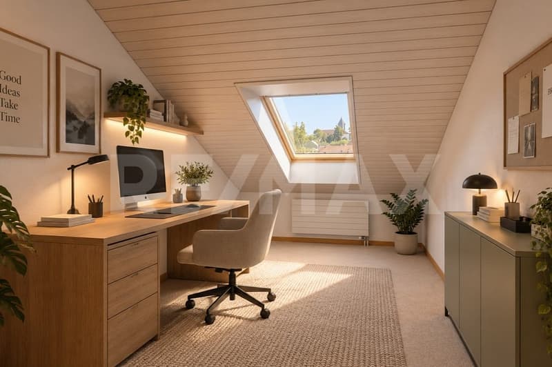 Grosszügige Dachwohnung zum Wohlfühlen (6)