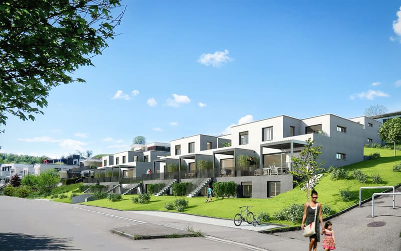 Von Sonne und Aussicht verwöhnt: Reihen-Einfamilienhäuser in Iberg-Winterthur (Baubeginn ist erfolgt) (1)
