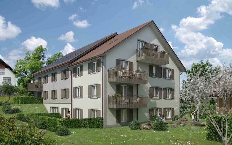 Il viale della costruzione è stato avviato! Alta qualità della vita: appartamenti nuovi in prossimità della natura, del lago e della città (3)