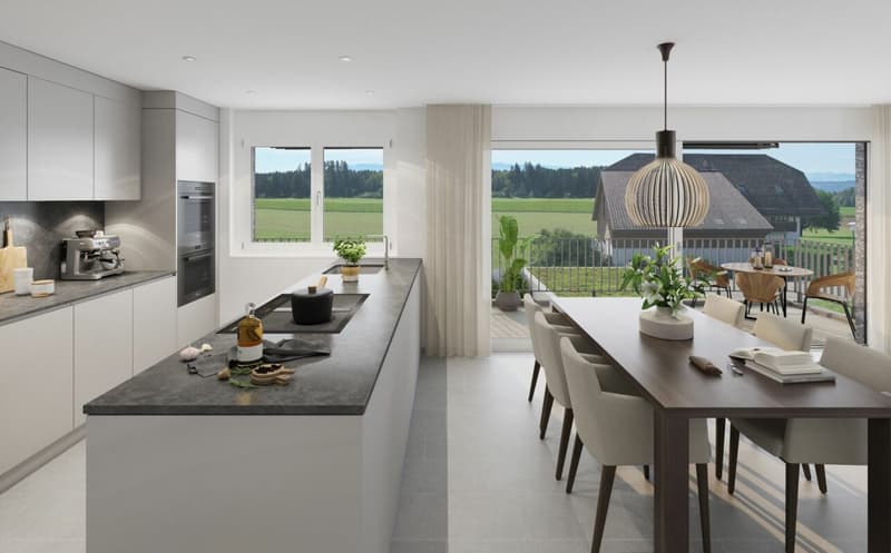 Construction start has taken place. Peace, sun, and panoramic views: comfortable new building living «i de Breiti» (4)