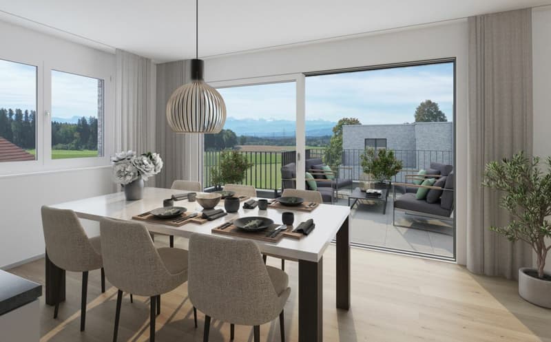 Construction start has taken place. Peace, sun, and panoramic views: comfortable new building living «i de Breiti» (2)