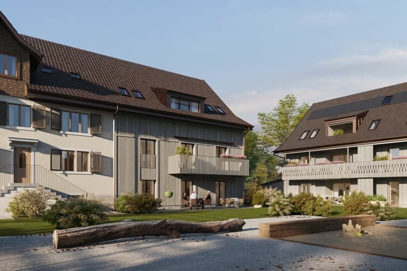 Emménagement possible à partir de décembre 2026 ! « Village d'Ottikon » : espace et choix de vie dans un ensemble unique (1)