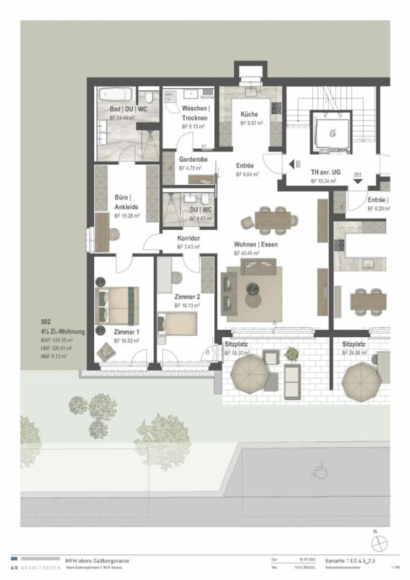 Grundriss Var. 1
