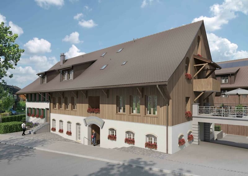 BEZUGSBEREIT AB Januar 2027! Landwohnen in Stadtnähe: Neubauwohnungen im Herzen des Dorfes Wermatswil (3)