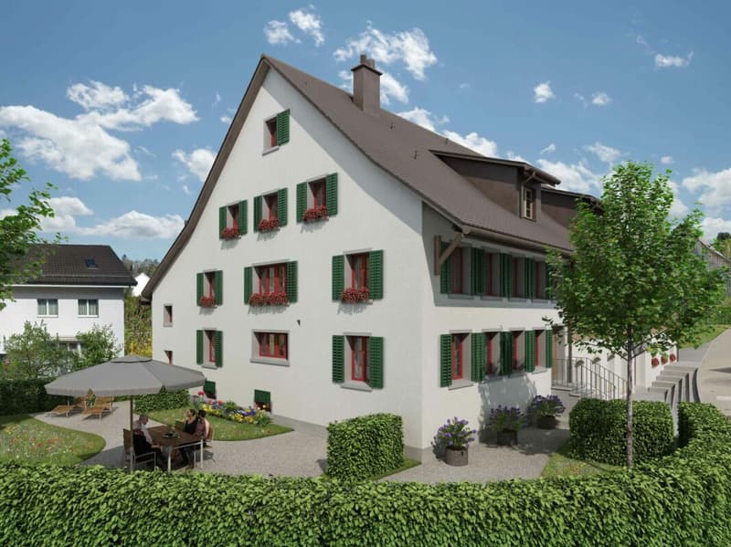 BEZUGSBEREIT AB Januar 2027! Landwohnen in Stadtnähe: Neubauwohnungen im Herzen des Dorfes Wermatswil (5)