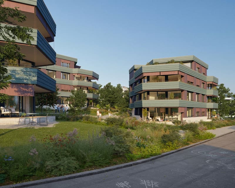 Intimité & Communauté - Appartements neufs à Meilen (4)