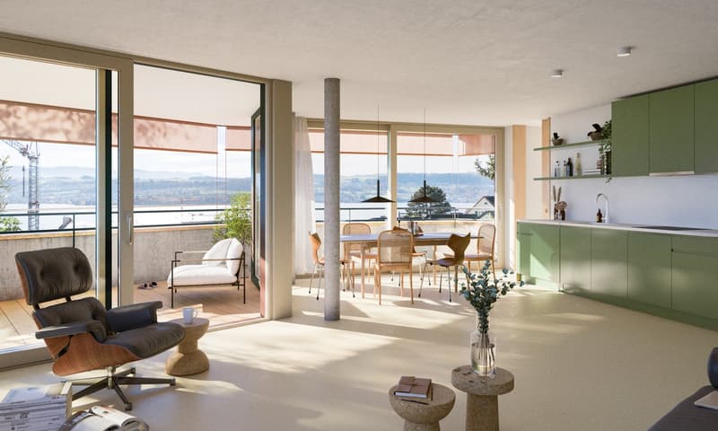 Intimité & Communauté - Appartements neufs à Meilen (5)