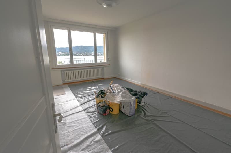 4-room old building apartment with lake view in Zürcher Seefeld (4)