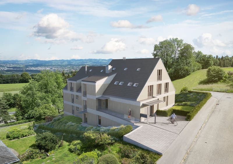 Grosse neue 5½-Zi.Dachmaisonettewohnung zu verkaufen an schöner Aussichtslage (2)