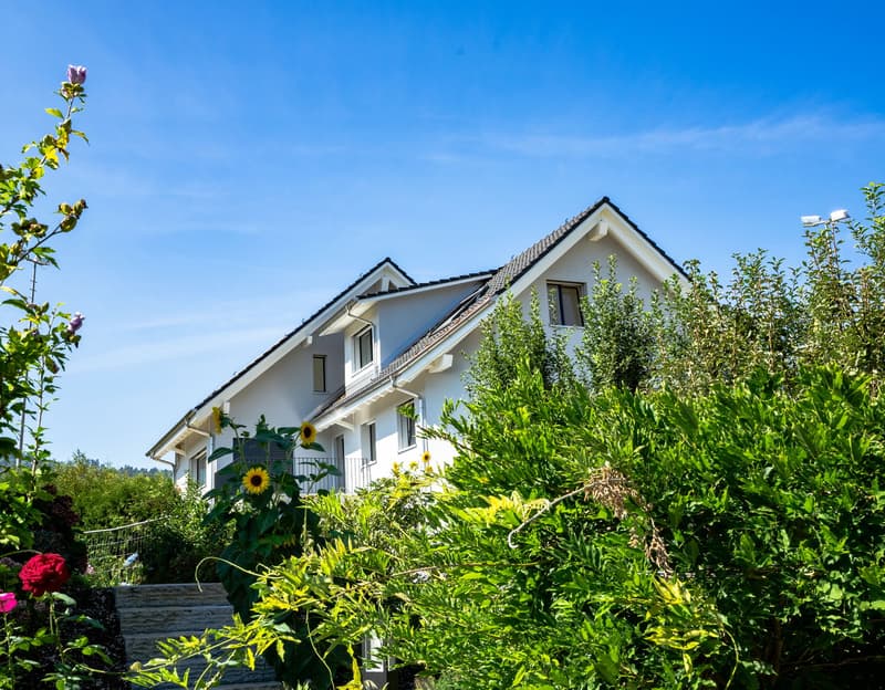 Grosse neue Dachwohnung an zentraler Lage mit Bergsicht, Garage inbegriffen (13)
