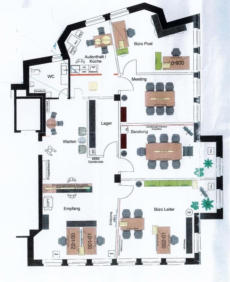 Grundriss ausgebaut