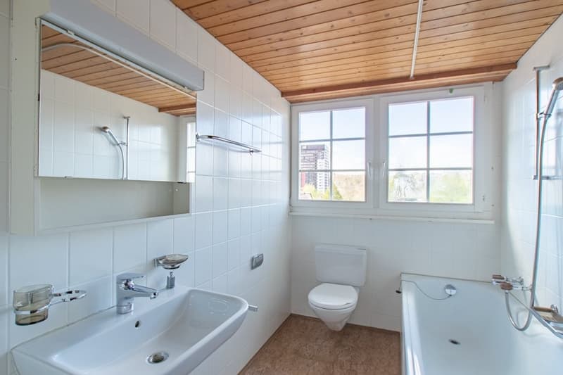 Badezimmer mit WC