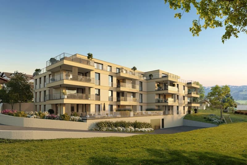 Nouveau Bâtiment | Appartement Moderne 3.5-Pièces (5)