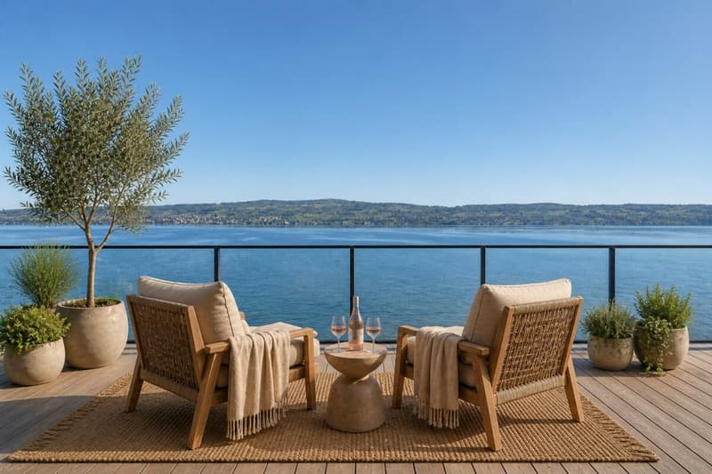 3.5-room attic maisonette on the shore of Lake Zurich (1)