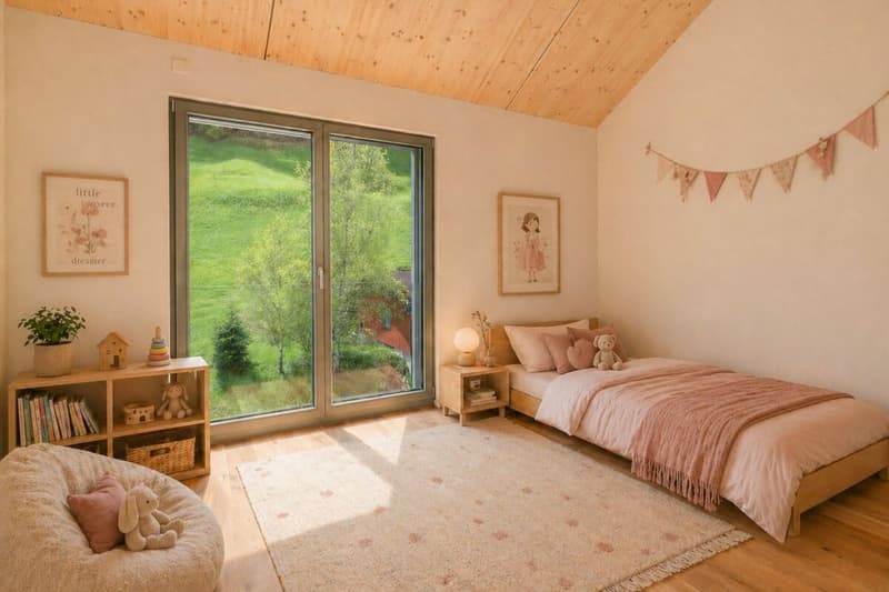 Maison unifamiliale moderne de 5,5 pièces au bord du village (6)