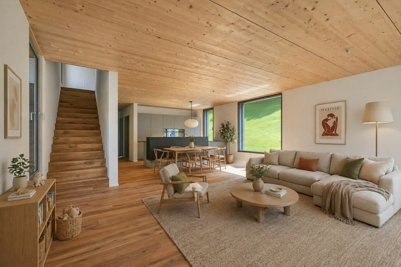 Maison unifamiliale moderne de 5,5 pièces au bord du village (2)