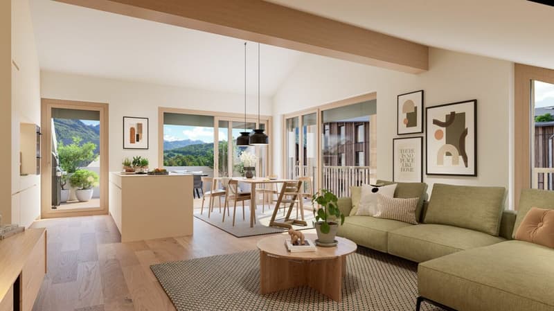 First occupancy | Bright 2.5-room apartment with loggia (3)