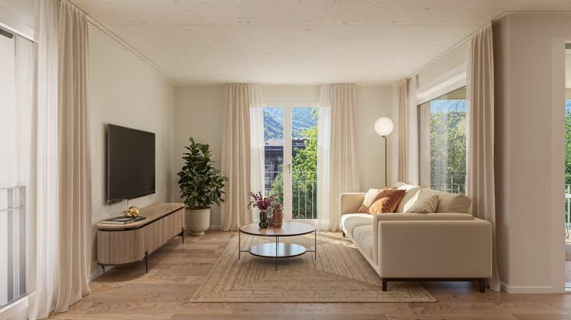 Primo affitto | Esclusivo penthouse di 5,5 locali sul Linth (3)