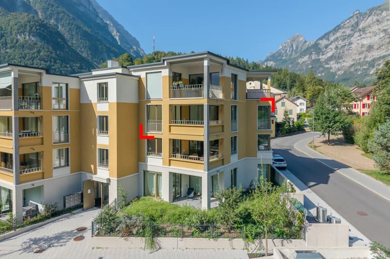 Erstbezug | 3.5-Zi-Wohnung im Zentrum von Glarus (1)