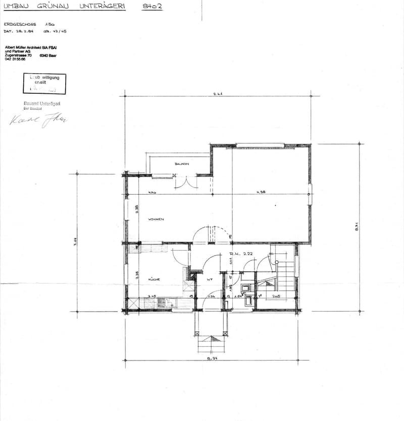 Grundriss Erdgeschoss