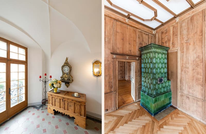 Maison-tour historique avec cinq unités d'habitation dans un emplacement magnifique (9)