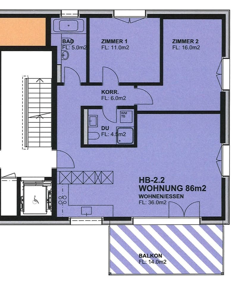 grosszügige, moderne und helle Wohnung zu vermieten (8)