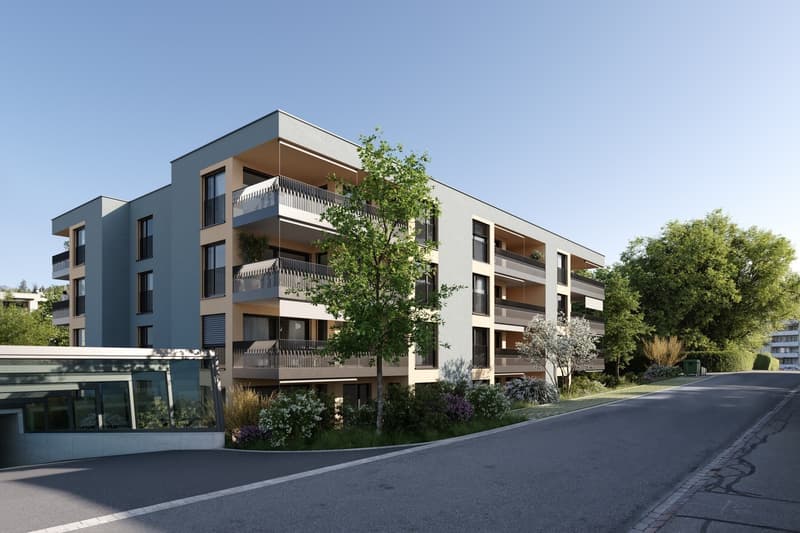 Primo affitto di spazi commerciali | Edificio residenziale DOMUM Tagelswangen (6)
