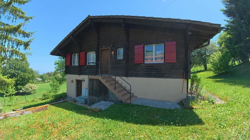 Idyllic chalet with large plot in absolute quiet location in Magglingen (15)