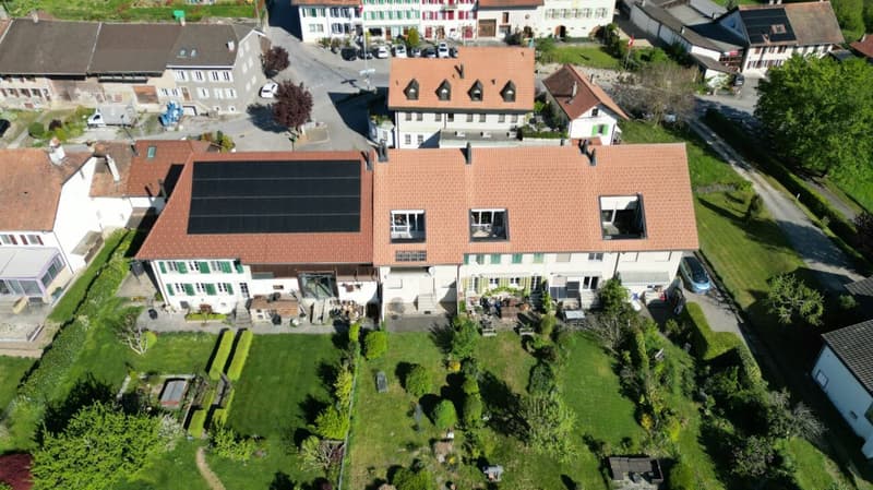 Un refuge charmant avec une vue panoramique imprenable : appartement de 3,5 pièces en mansarde à Vallamand (9)