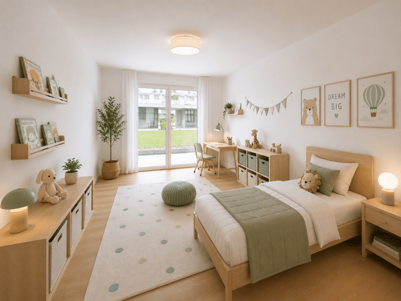 Schlafzimmer 2 "Kinderzimmer"