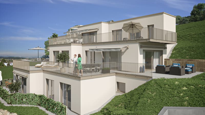 Primo affitto appartamento 5,5 locali con vista panoramica (8)