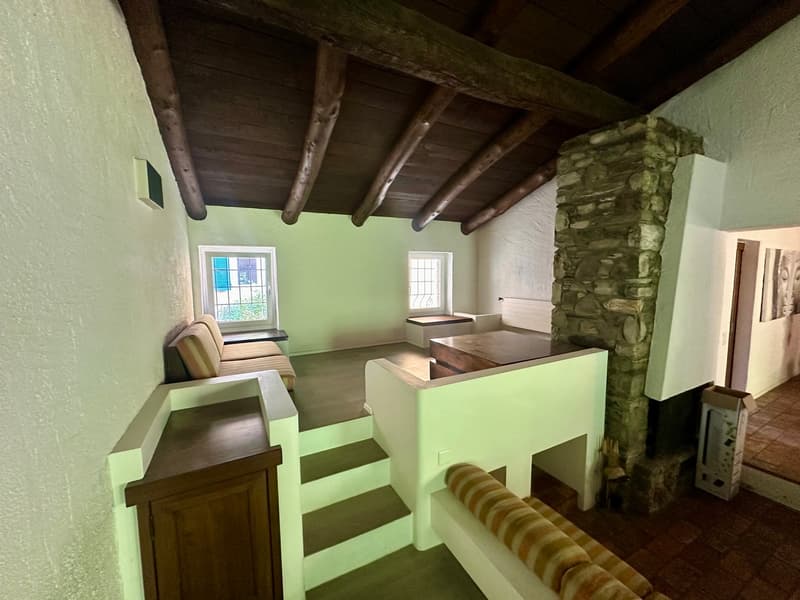 AFFITTASI – SEROCCA D’AGNO Prestigiosa casa di charme con giardino privato (4)
